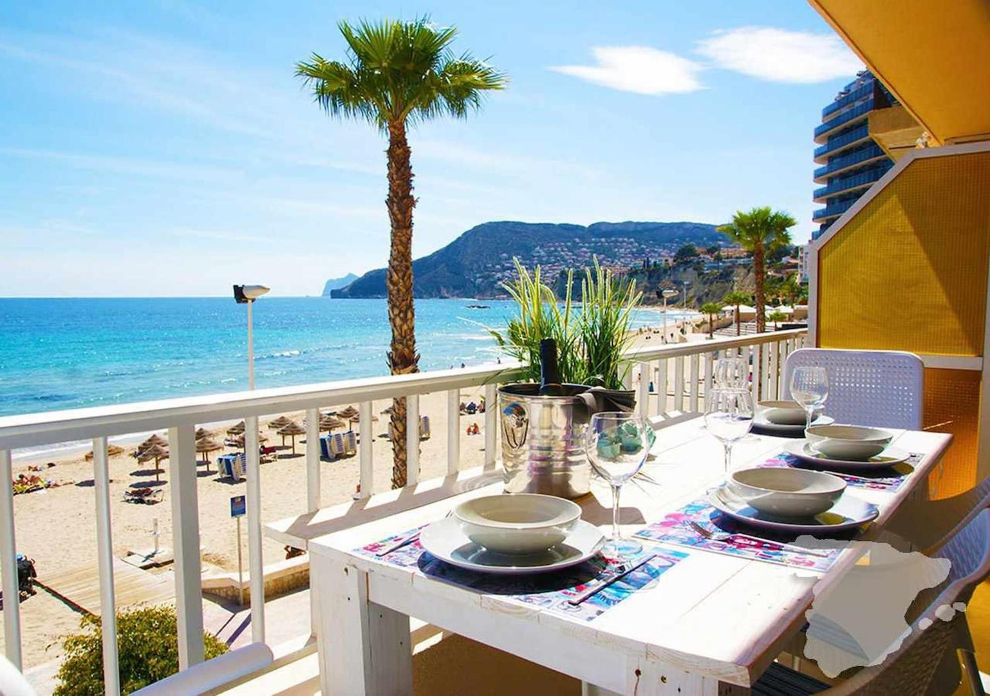 Апартаменты Costablancadreams Capri In Кальпе Экстерьер фото