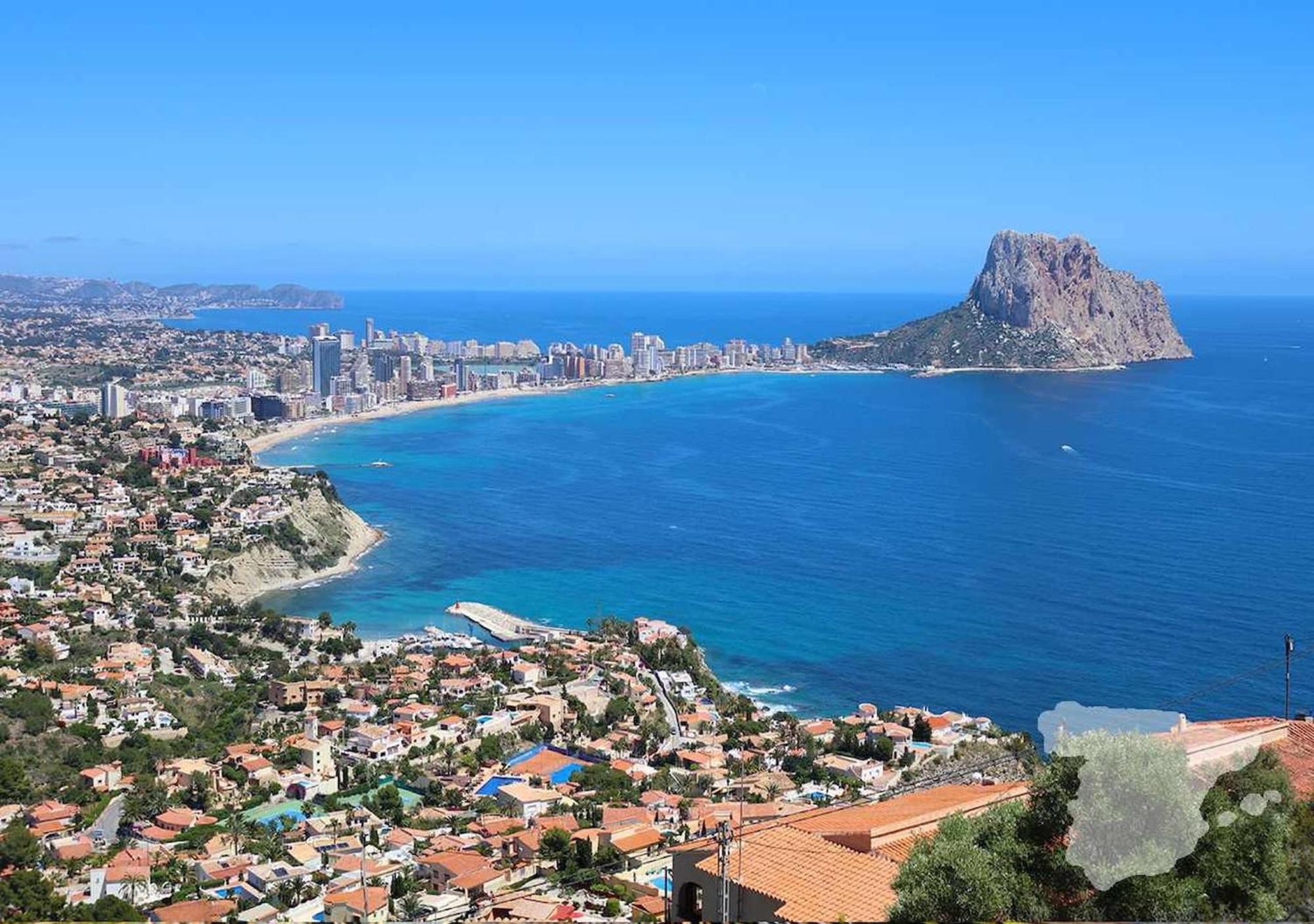 Апартаменты Costablancadreams Capri In Кальпе Экстерьер фото